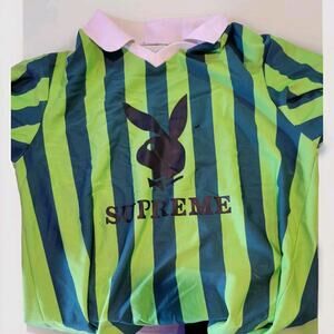 Supreme x Playboy Soccer Jersey SS18 Medium Green